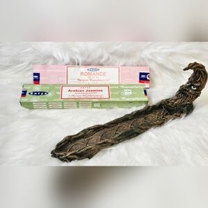 Incense Stick Set with Old Tree Themed Holder